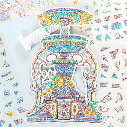 Luxury Adornments 3D Sticker | 3 Cute Miniature Scene