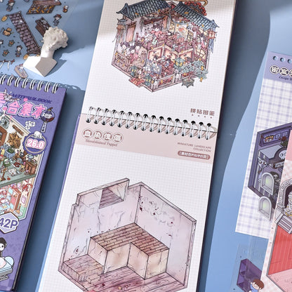 Haunted House 3D Sticker Book