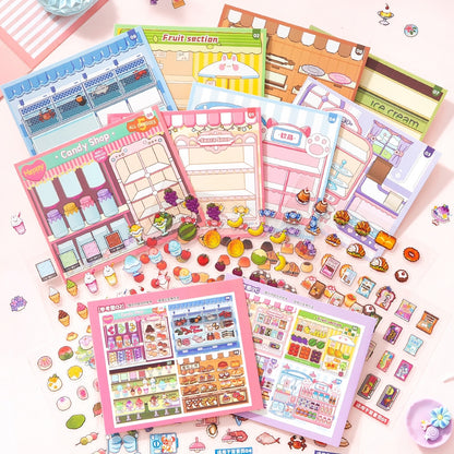 Street Joys 3D Sticker Book