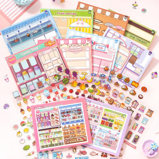 Street Joys 3D Sticker Book