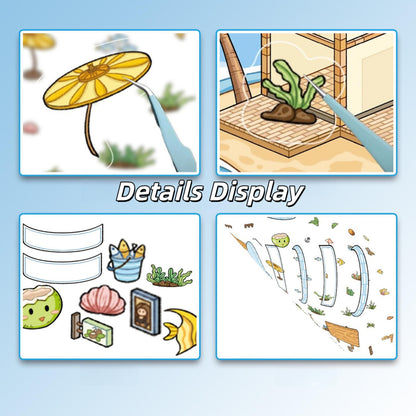 Coconut Island 3D Sticker