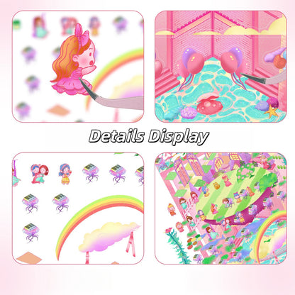Princess Castle Life 3D Sticker
