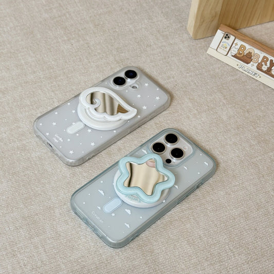 Star Cloud Magnetic Mirror Acrylic Phone Case