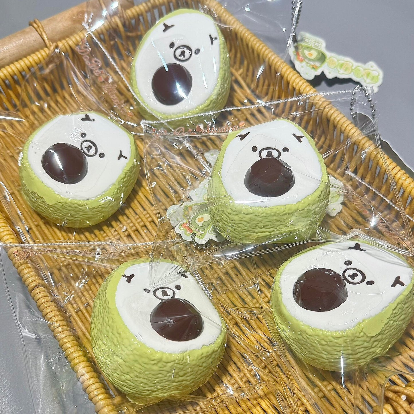 Avocado Bear Squishy