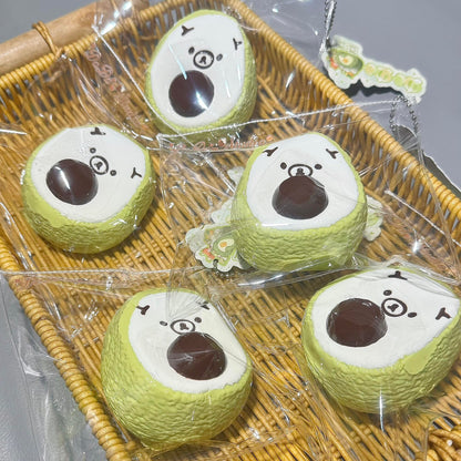 Avocado Bear Squishy