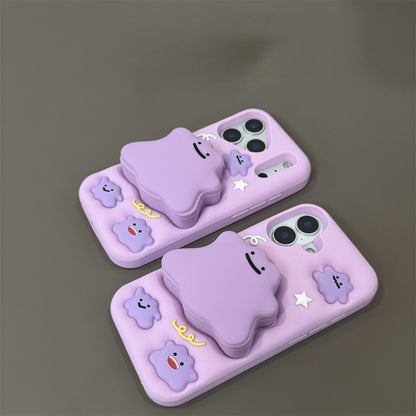 Ditto Mirror Stand Silicone Phone Case
