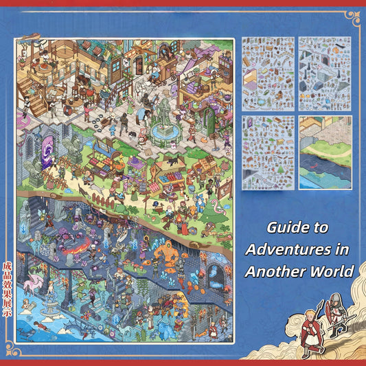 Guide to Adventures in Another World 3D Sticker