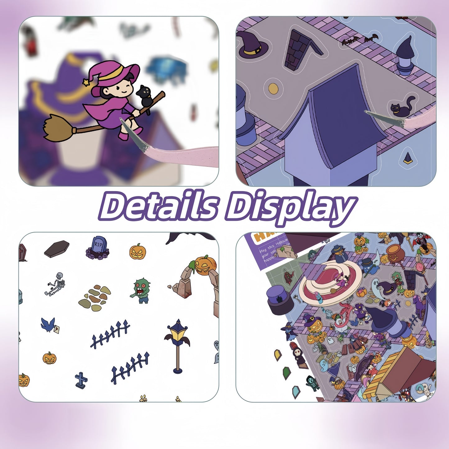 Halloween Night 3D Sticker