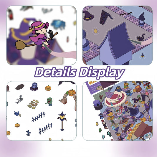 Halloween Night 3D Sticker