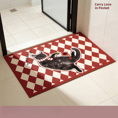 Custom Pet Chinese New Year Floor Mat