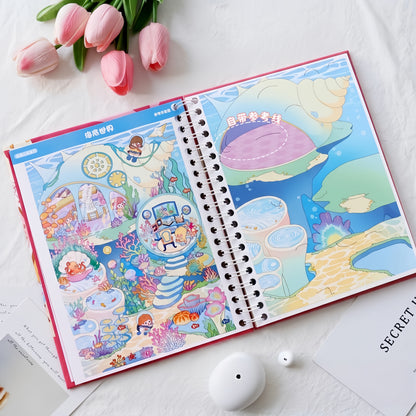 Where to Play 3D Sticker Book