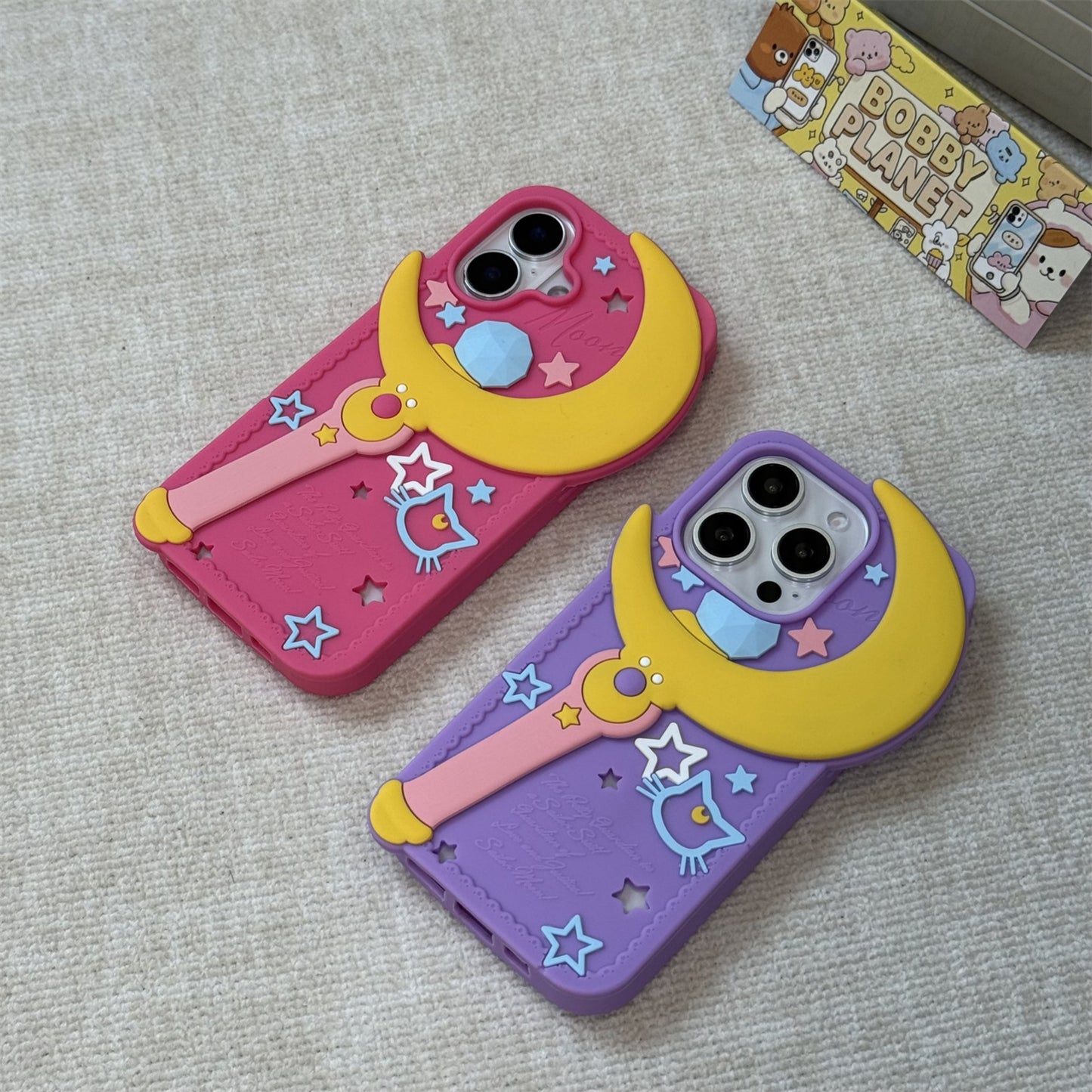 Cardcaptor Sakura Magic Staff Silicone Phone Case