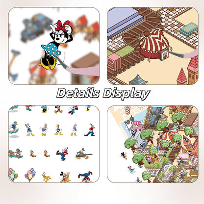 Micky Land 3D Sticker