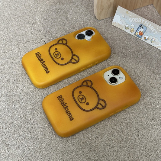 Little Bear Toast Silicone Phone Case