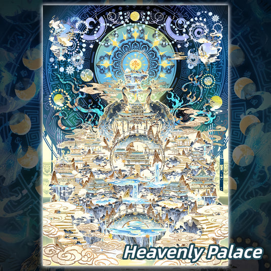 Starfall Sanctuary 3D Sticker | 2 Cute Miniature Scenes