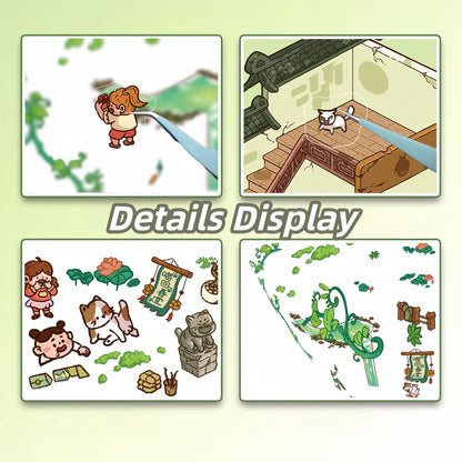 Meow Rejuvenation Hall 3D Sticker
