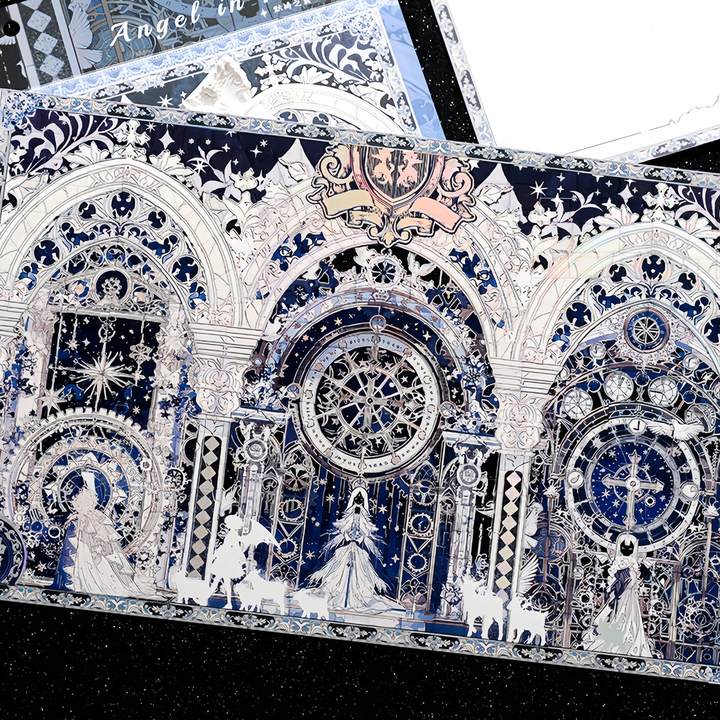Eternal Covenant 3D Sticker | 2 Cute Miniature Scenes