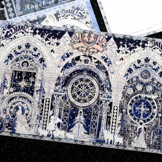 Eternal Covenant 3D Sticker | 2 Cute Miniature Scenes