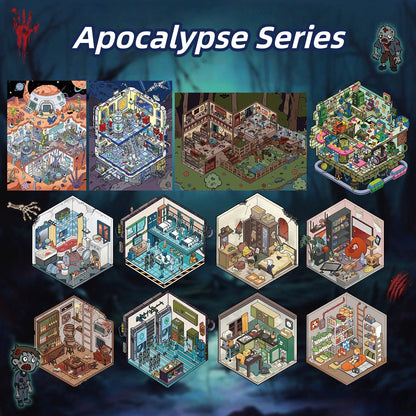 Apocalypse Series 3D Sticker Book