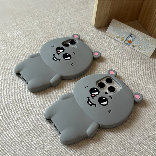 Cute Rat Meme Silicone Phone Case
