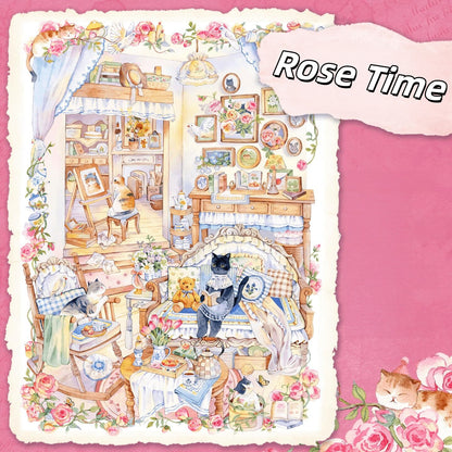 Seasonal Dreams 3D Sticker | 4 Cute Miniature Scenes