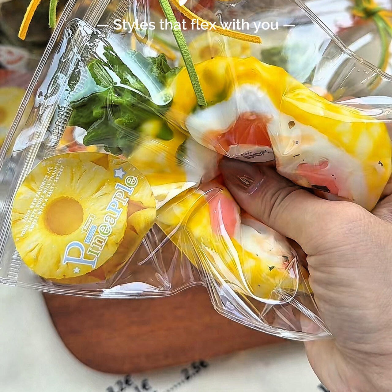Shrimp Pineapple Rice Squishy