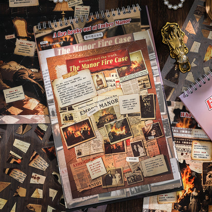 Ember Manor 3D Sticker Book