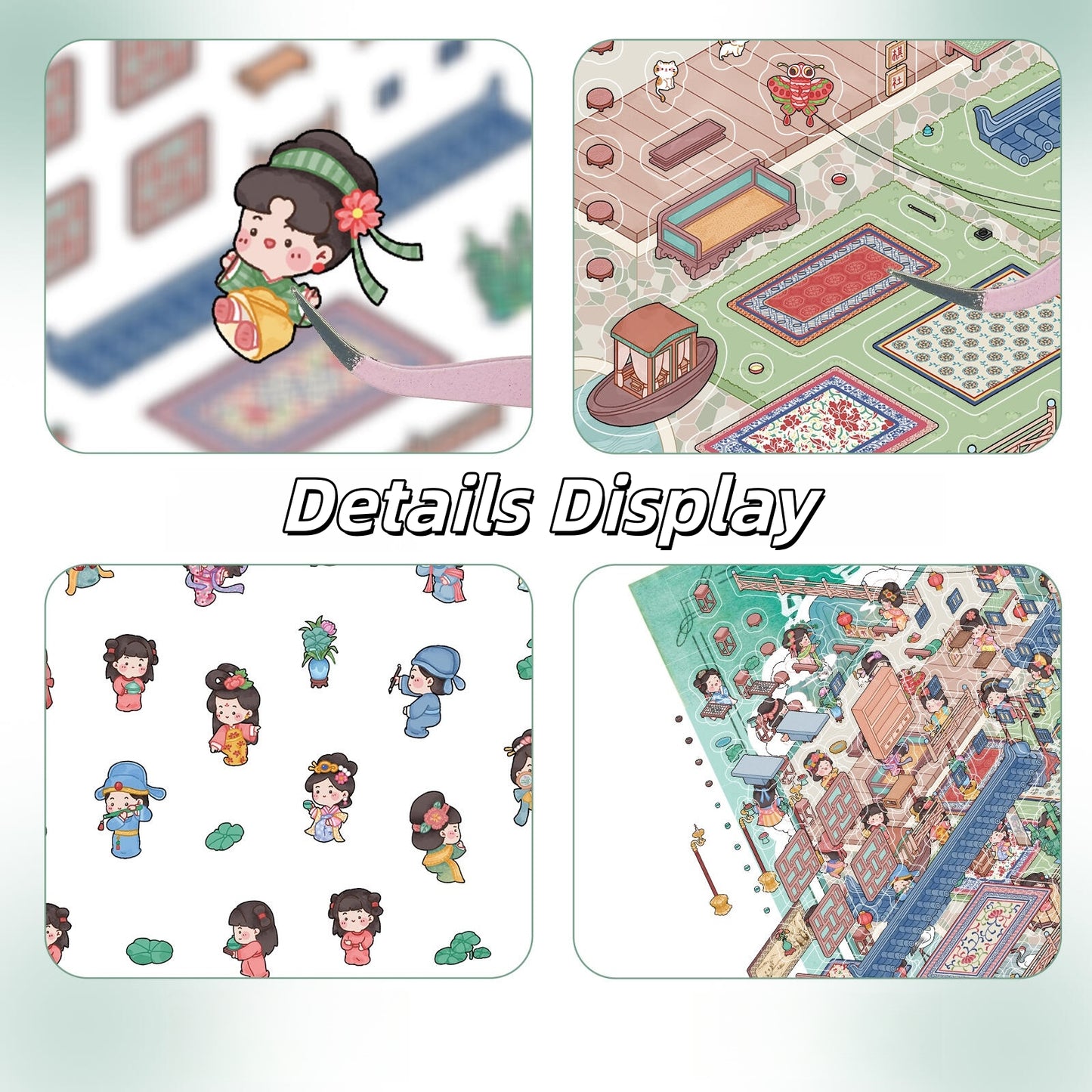 Enjoyment Town 3D Sticker
