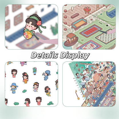 Enjoyment Town 3D Sticker