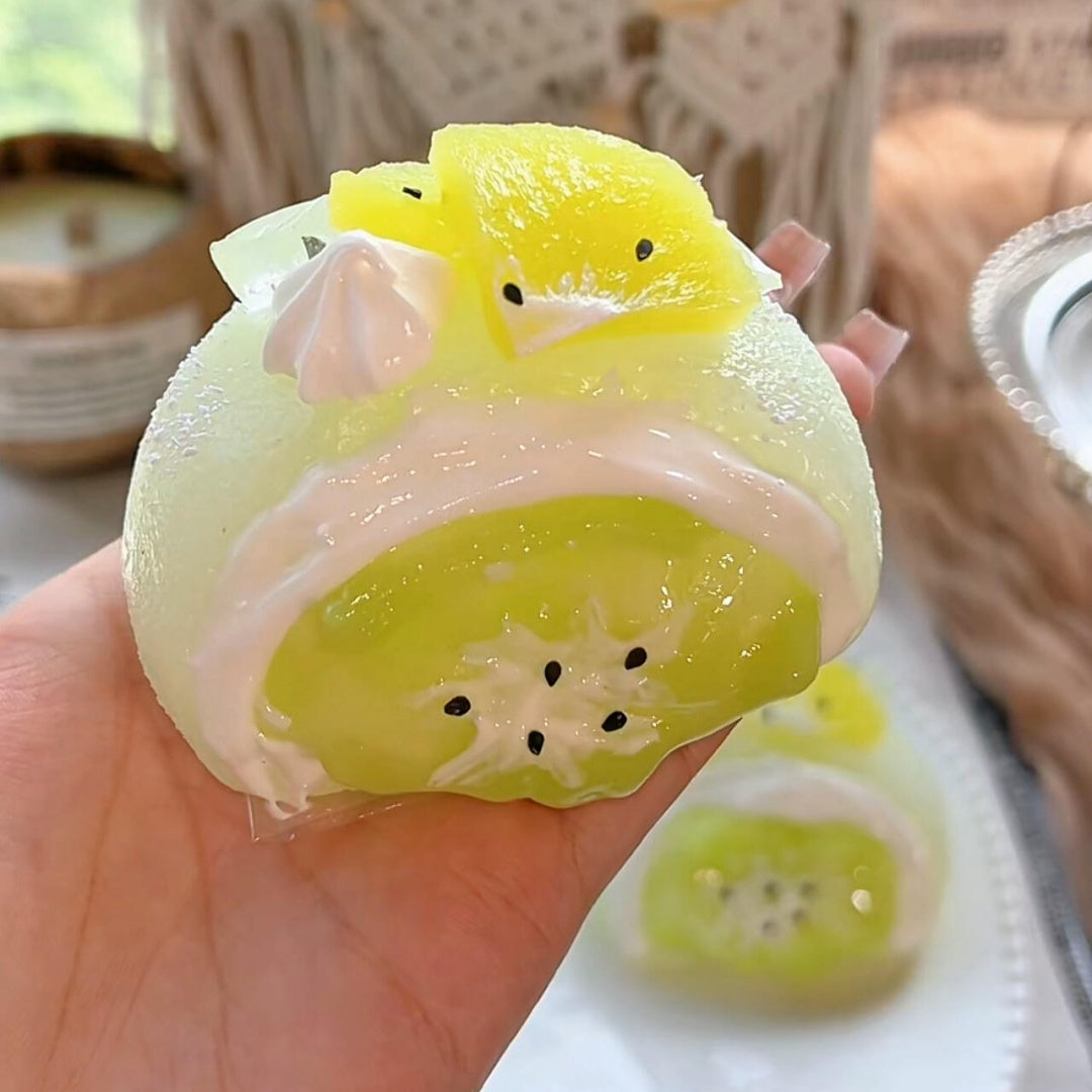 Kiwi Glutinous Rice Ball Squishy