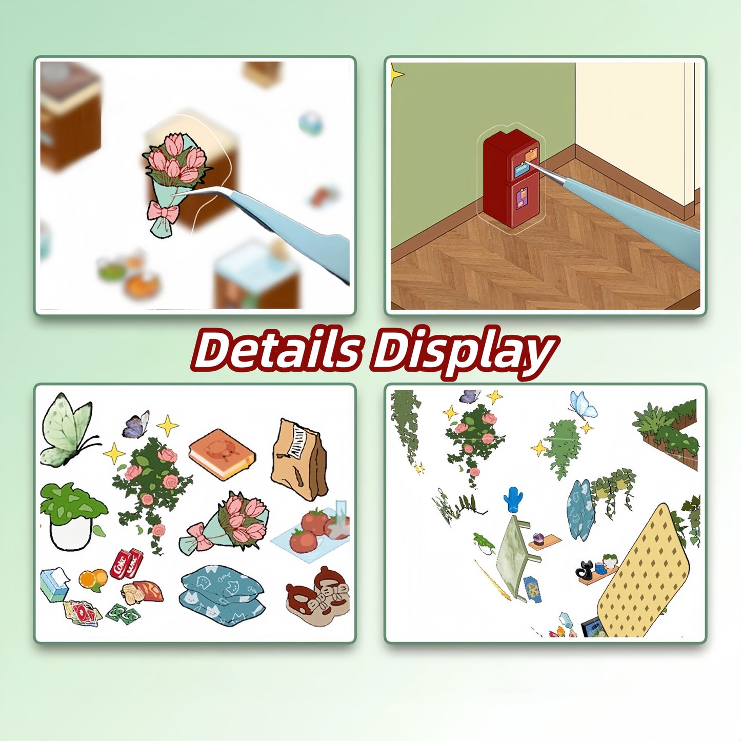 Woodland Haven 3D Sticker