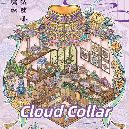 Antique Restoration 3D Sticker | 2 Cute Miniature Scenes