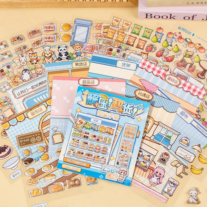 Stress Relief Organizing 3D Sticker Book