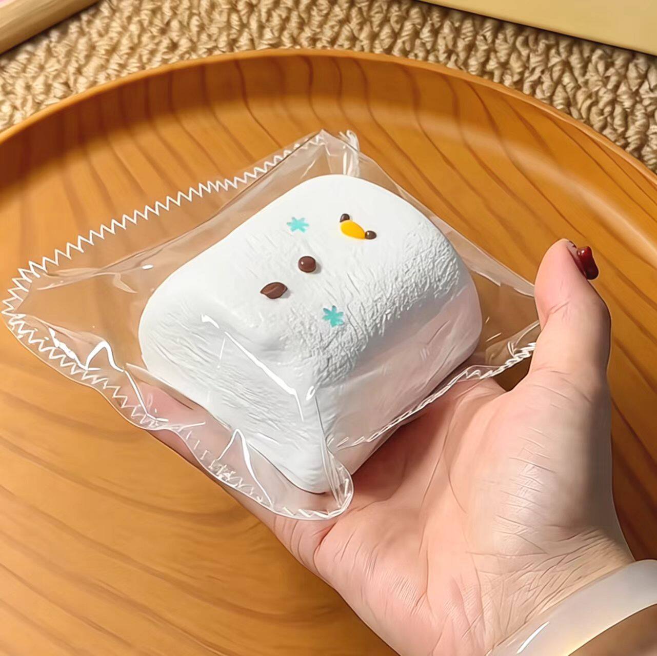 Snowman Marshmallow Squishy