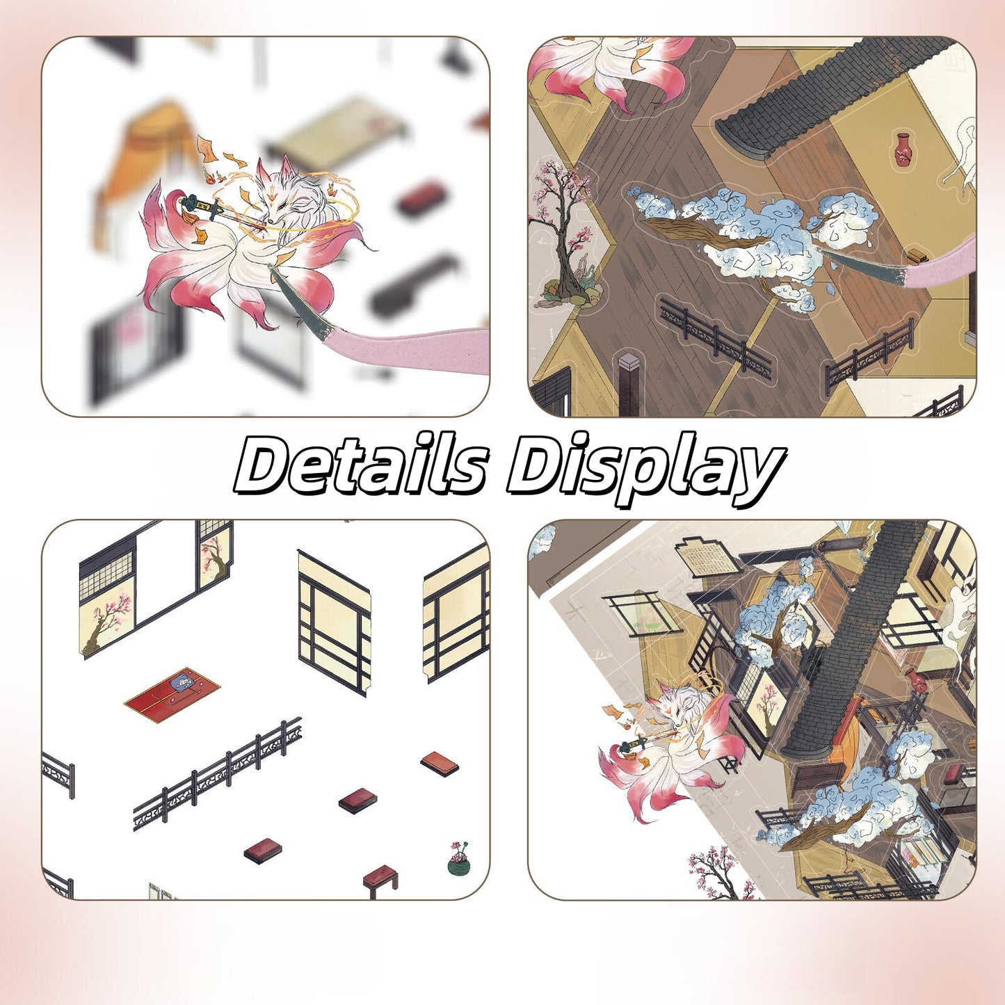 The Tale of the Imprisoned Fox 3D Sticker
