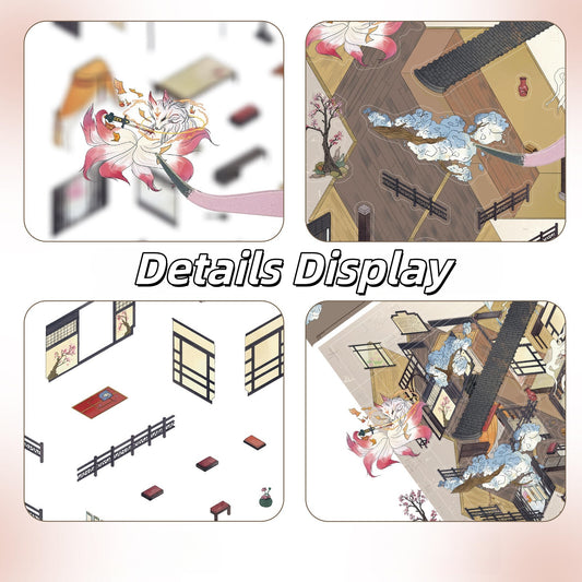 The Tale of the Imprisoned Fox 3D Sticker