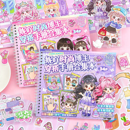 Bestie Dress Up 3D Sticker Book
