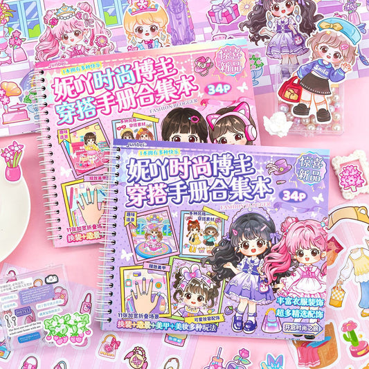 Bestie Dress Up 3D Sticker Book