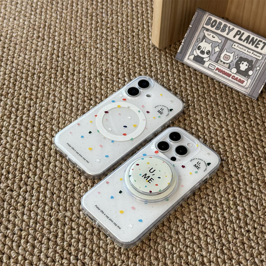 Colorful Splash Ink Blocks Acrylic Phone Case