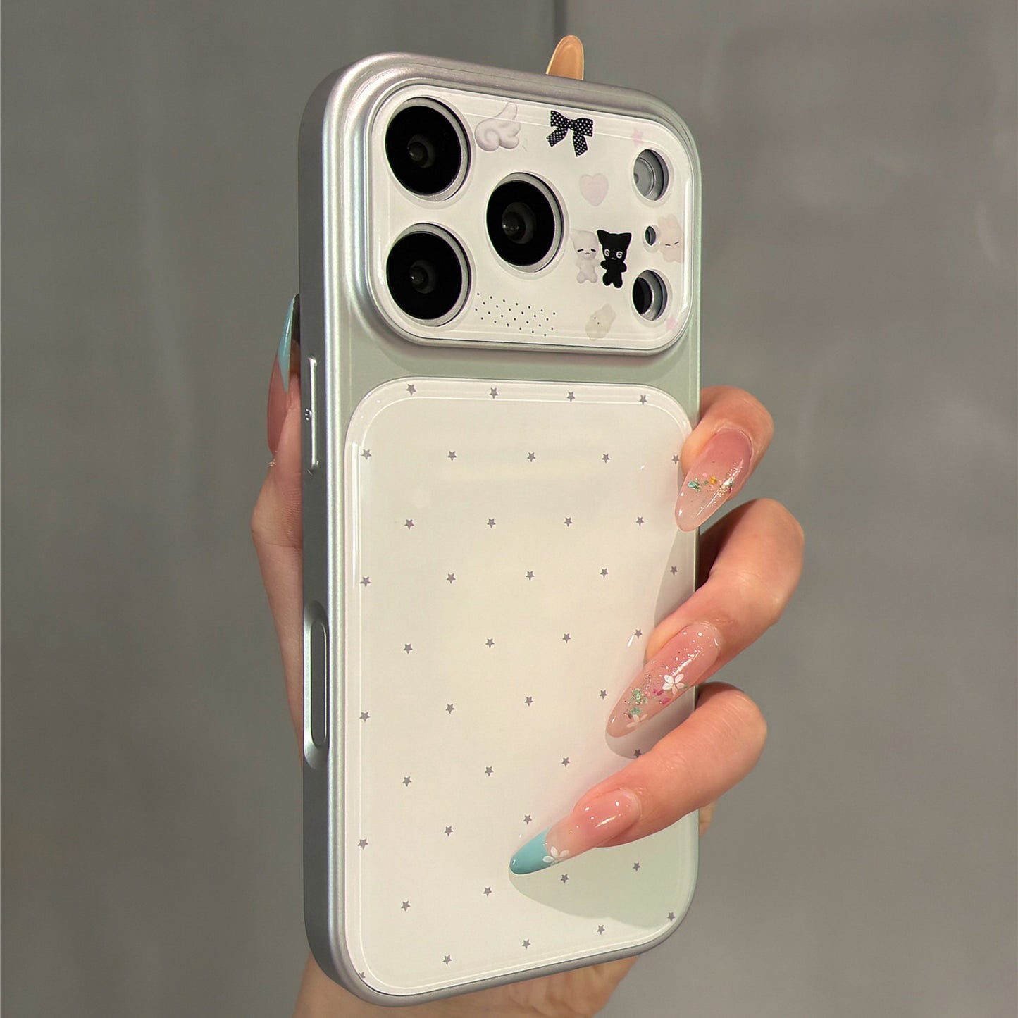 Adorable Animal Magnetic Stand Acrylic Phone Case