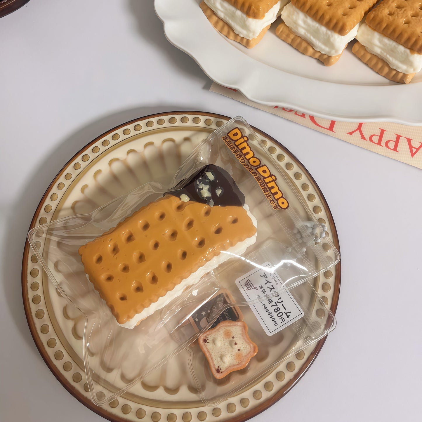 Soda Cracker Cookie Squishy