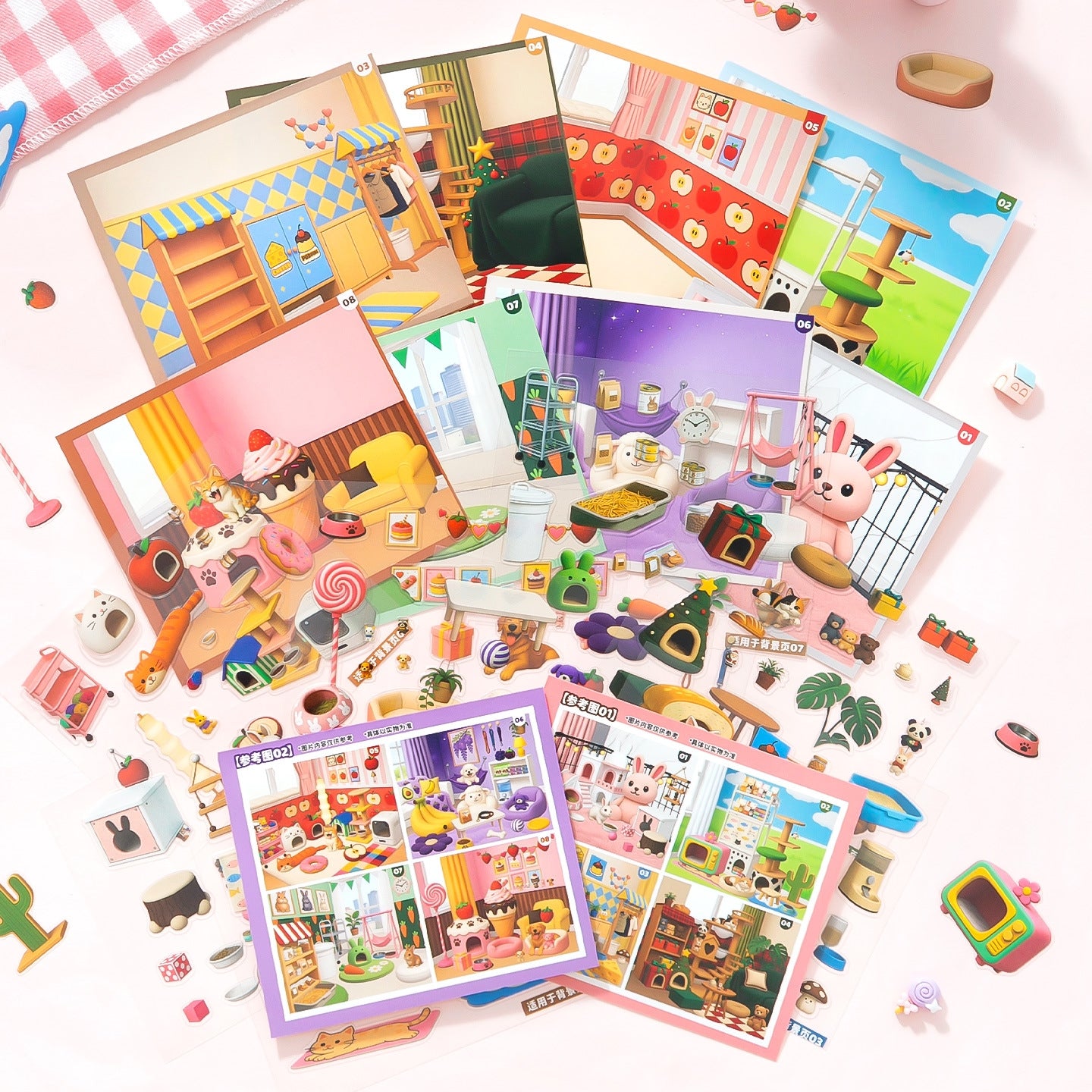 My Ideal Home 3D Sticker Book