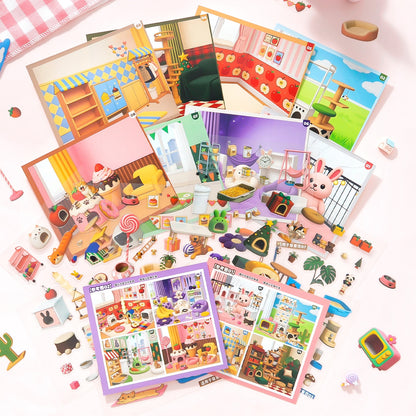 My Ideal Home 3D Sticker Book