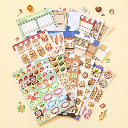 Shelf Display 3D Sticker Book
