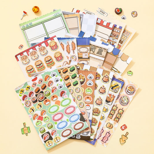 Shelf Display 3D Sticker Book