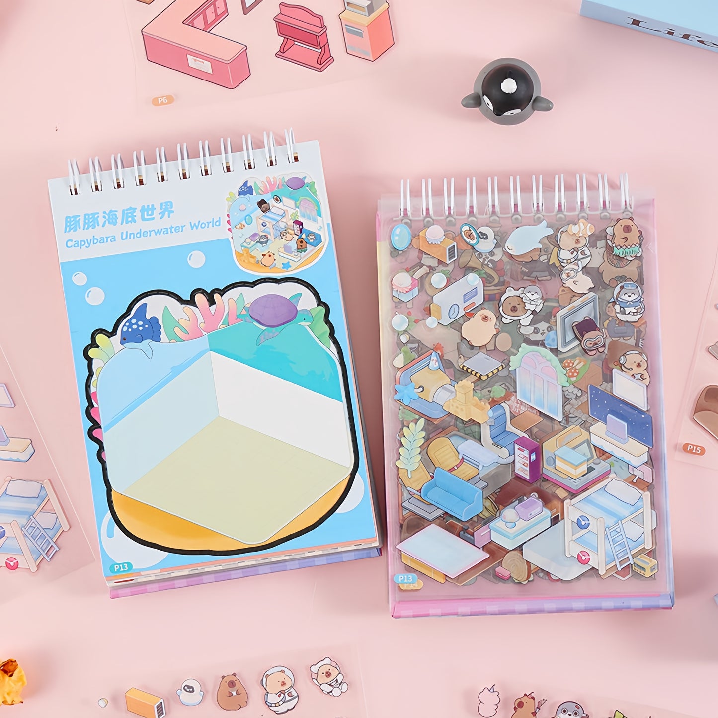 Paw Shops 3D Sticker Book