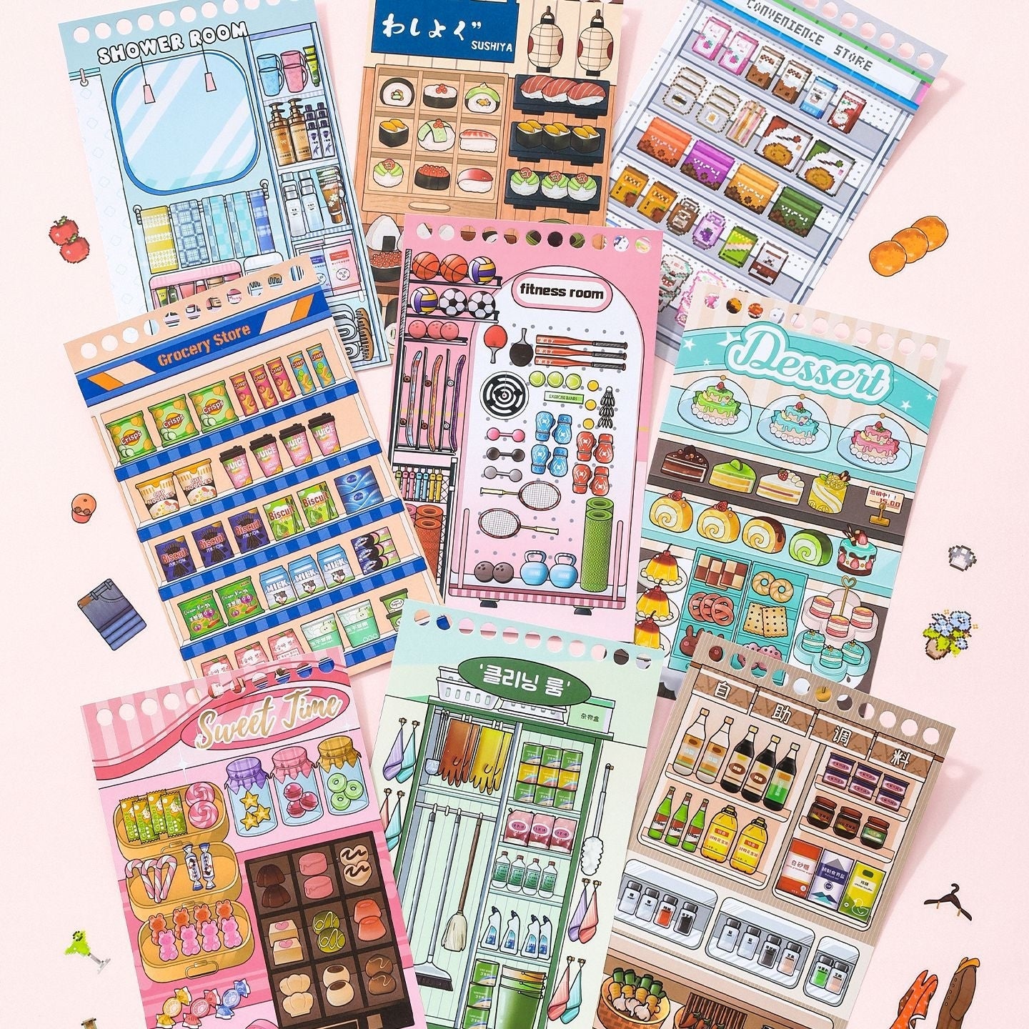 Storage Master 3D Sticker Book