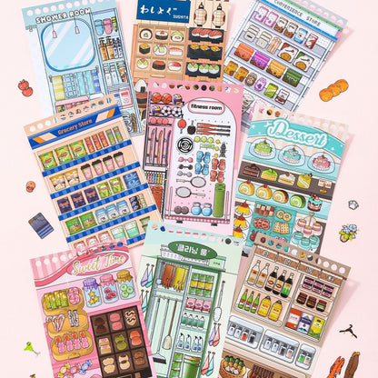 Storage Master 3D Sticker Book