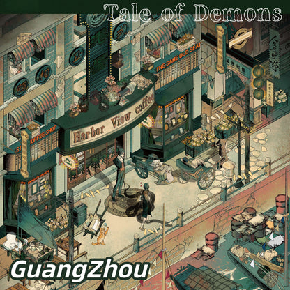 Tale of Demons 3D Sticker | 2 Cute Miniature Scenes