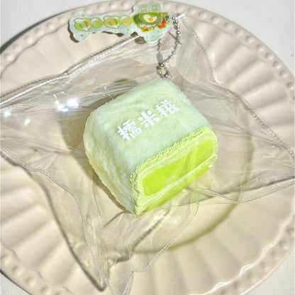 Green Grape Mango Glutinous Rice Ball Squishy
